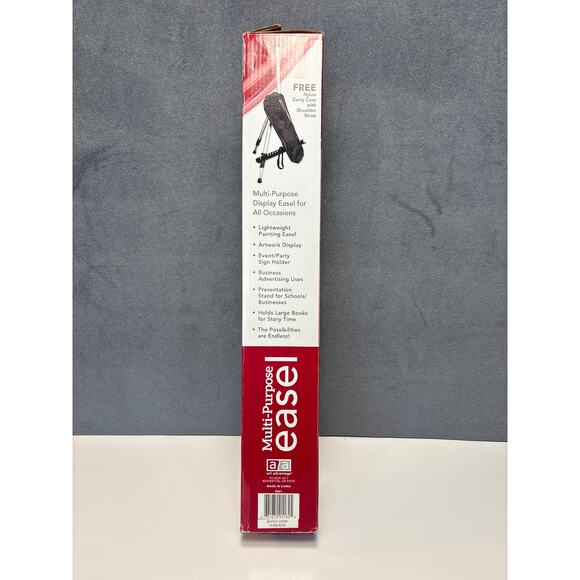 Art Easel. (New) Holds up to 32” canvas. Adjustable for table top or floor use. - Picture 2 of 6